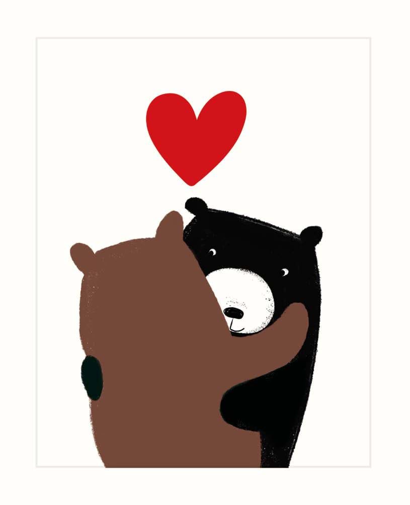 Bear Hug Greeting Card