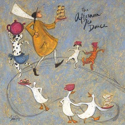The Afternoon Tea Dance Greeting Card