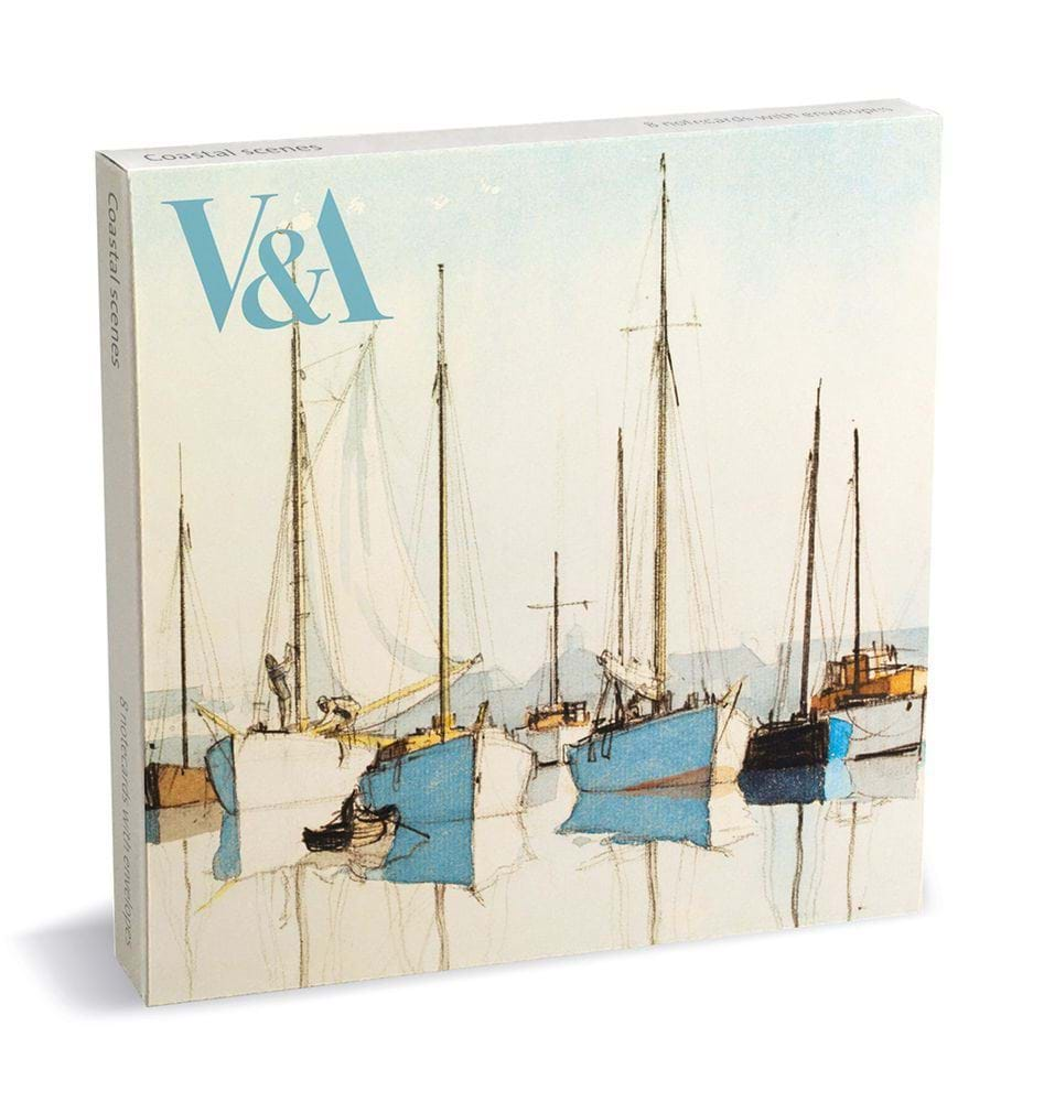 Coastal Scene Notecards - Pack of 8