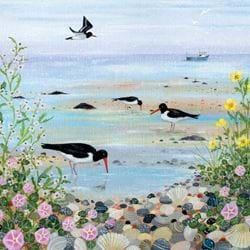 Oystercatchers Greeting Card