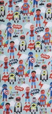 Super Powers Tissue Paper - 4 Sheets