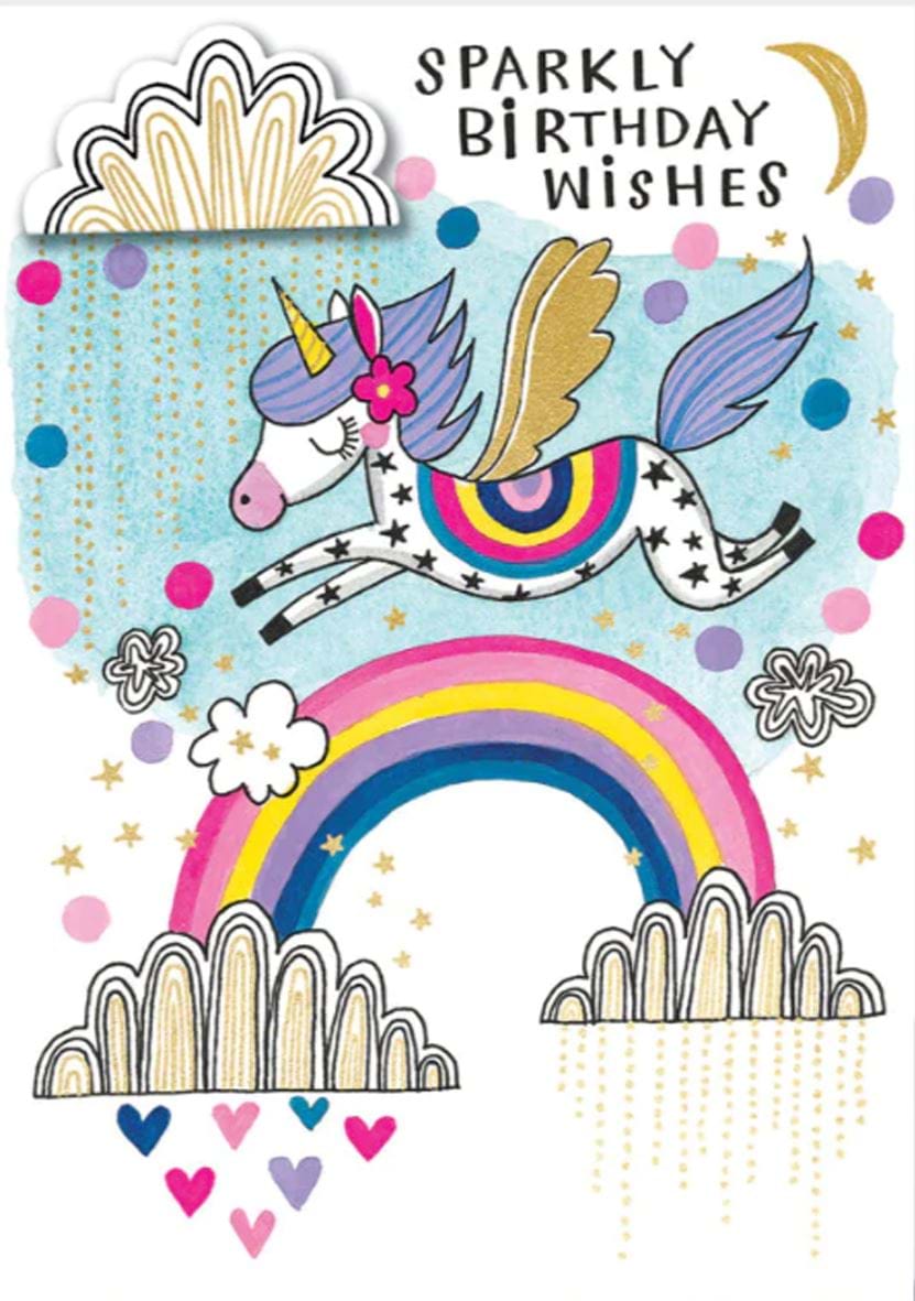 Unicorn Birthday Card