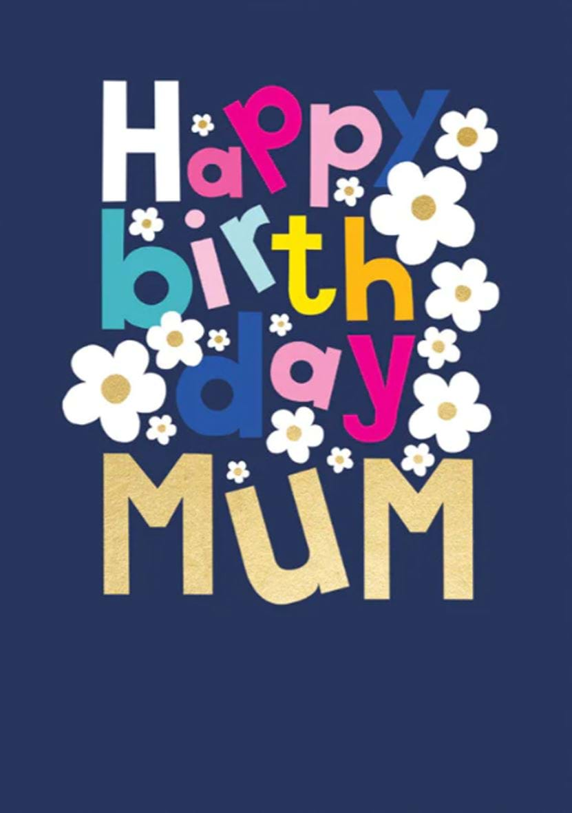 Daisy Mum Birthday Card