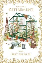 Greenhouse Retirement Card