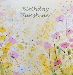 Sunshine Birthday Card