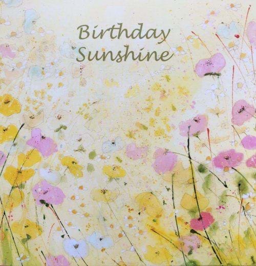 Sunshine Birthday Card