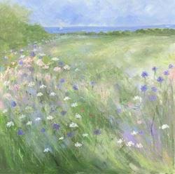 Cornflower Fields Greeting Card