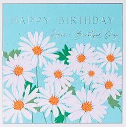 Daisies Birthday Card