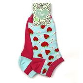 Strawberry 2 Pair Pack Trainer Socks