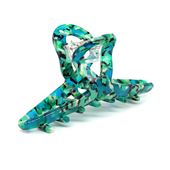 Green Mix Hair Claw Clip