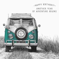 Another Year of Adventure Birthday Card