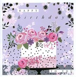 Beautiful Cake Birthday Card