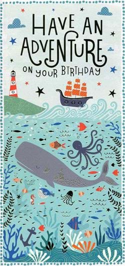 Adventure Birthday Card