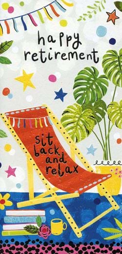 Sit Back and Relax Retirement Card