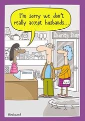 Don't Accept Husbands Birthday Card