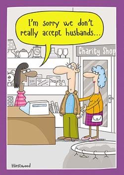 Don't Accept Husbands Birthday Card