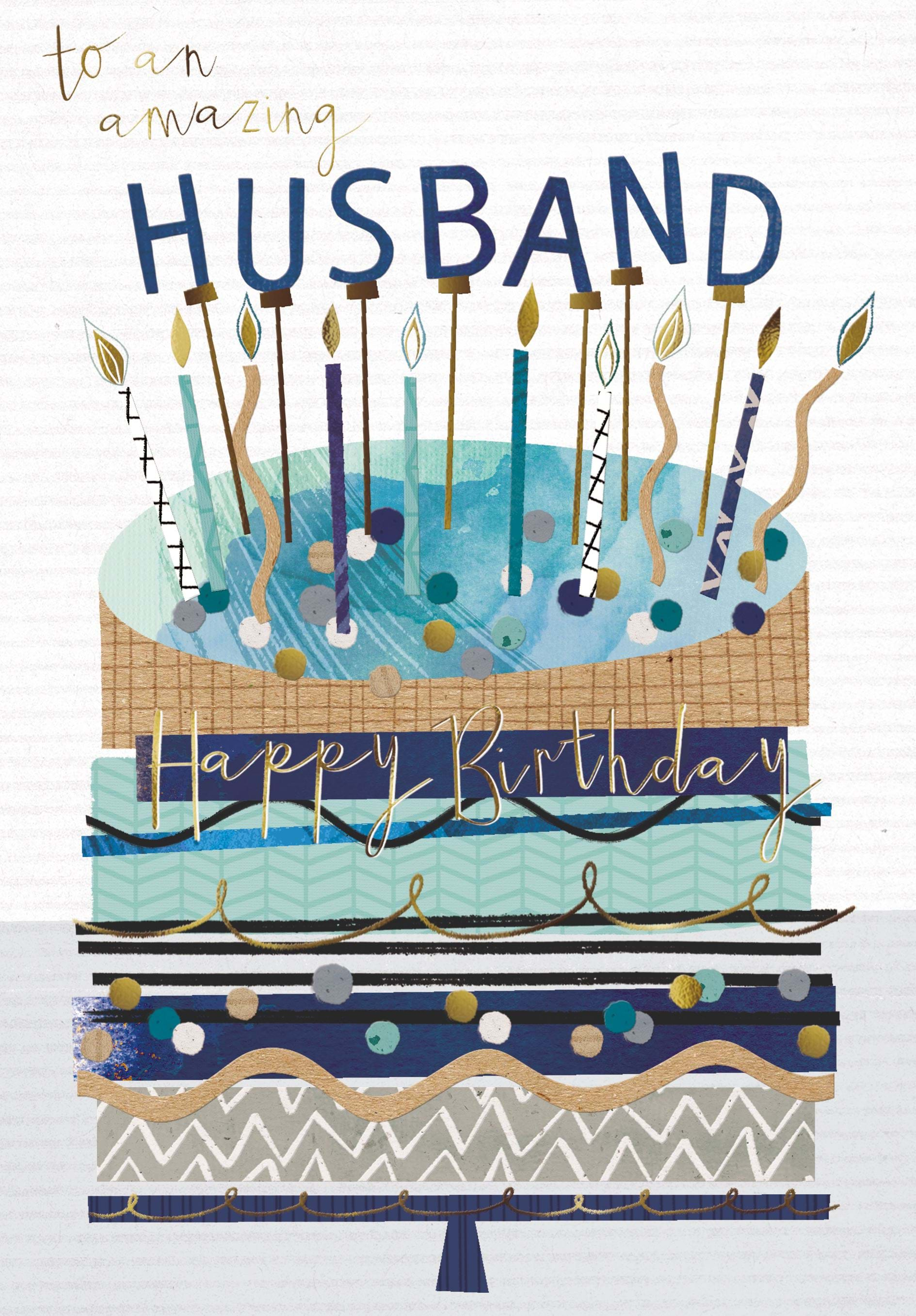 Amazing Husband Birthday Card