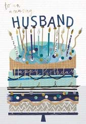 Amazing Husband Birthday Card