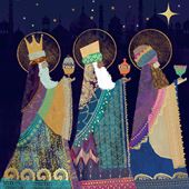 Majestic Kings - Personalised Christmas Card