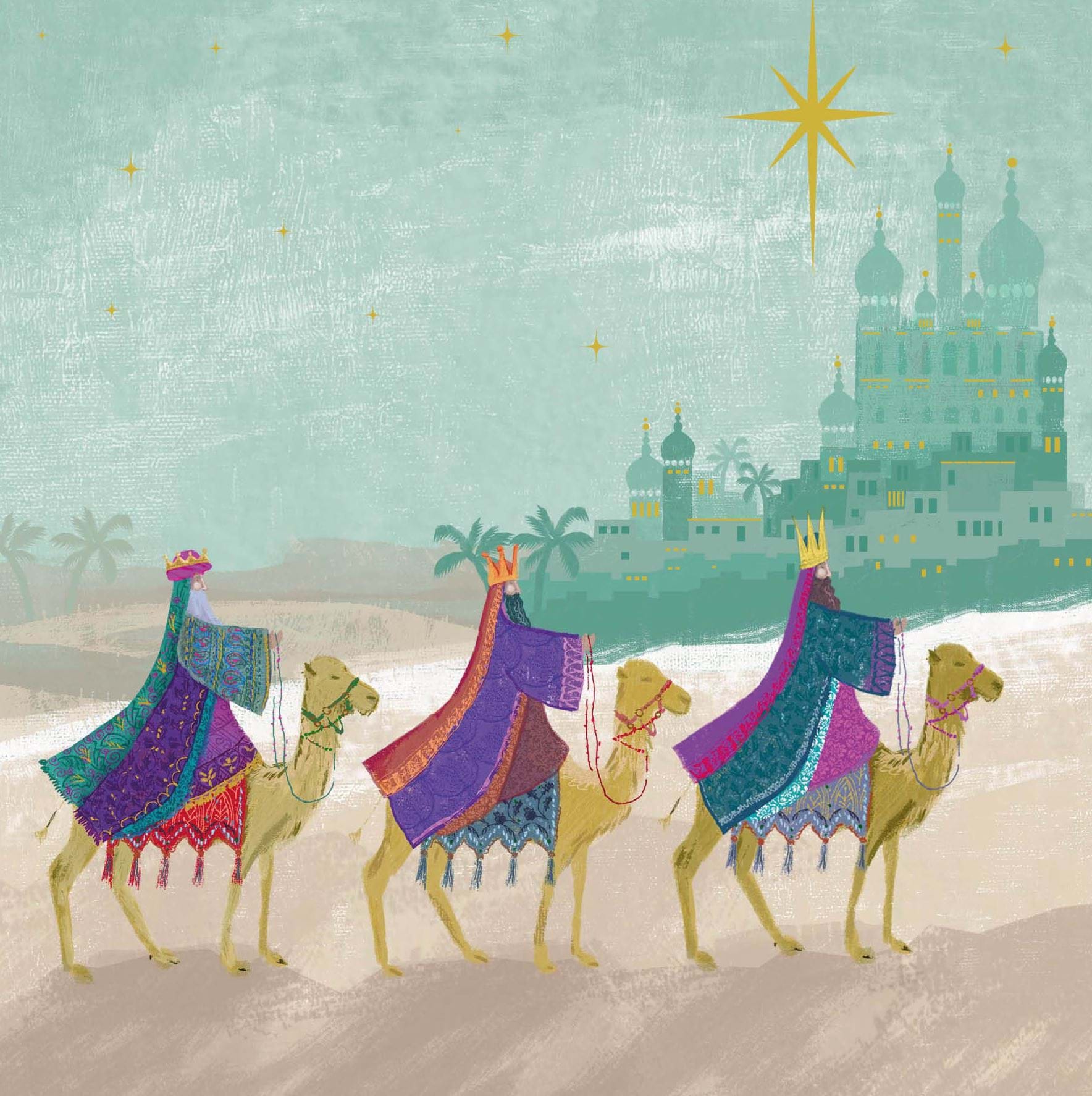 A Journey Afar - Personalised Christmas Card
