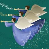 Angels Song - Personalised Christmas Card