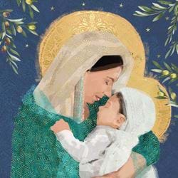 Madonna and Child, Alzheimer's Society Christmas Cards - Pack of 10