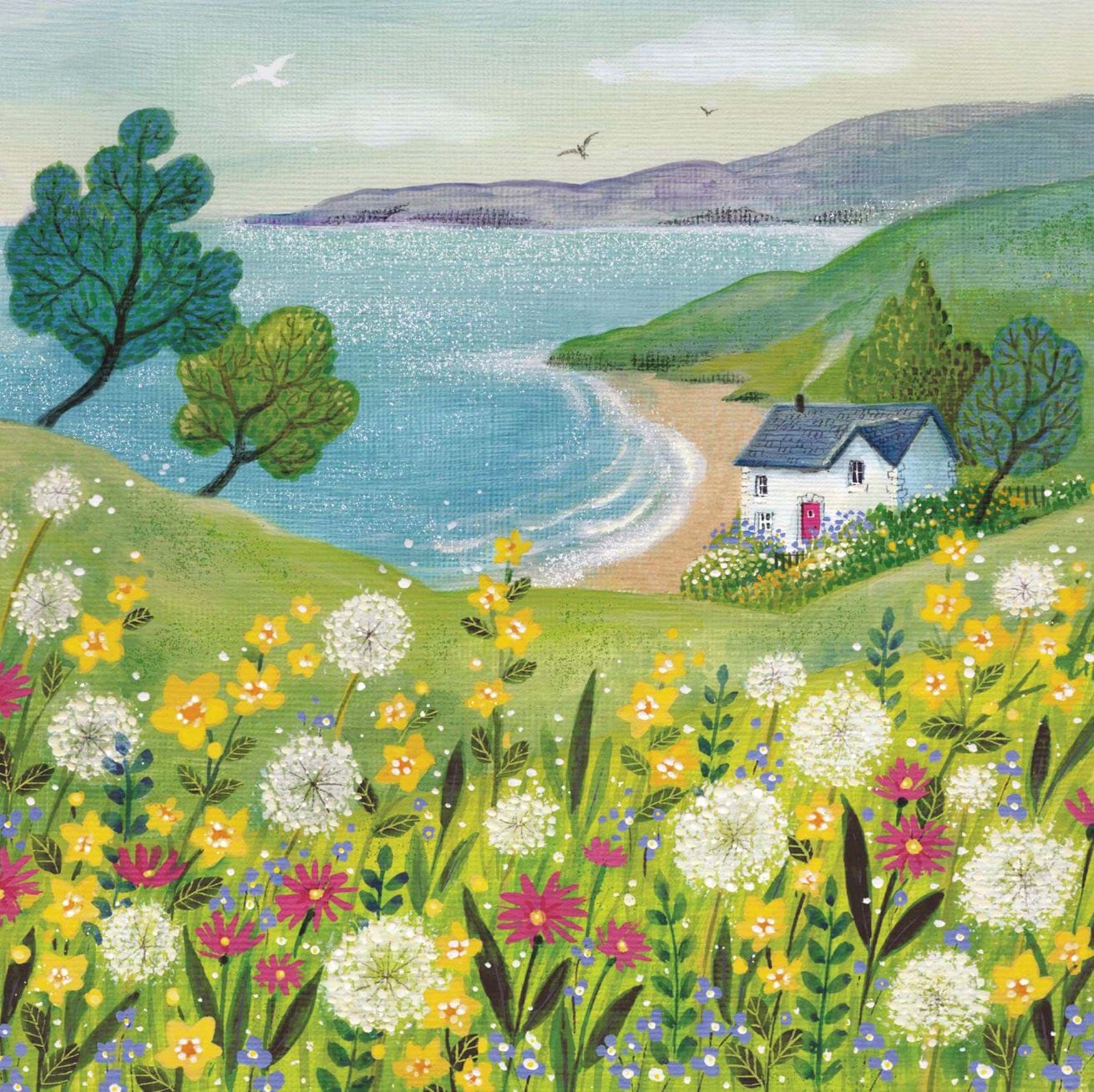 Coastal View Greeting Card
