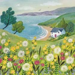 Coastal View Greeting Card