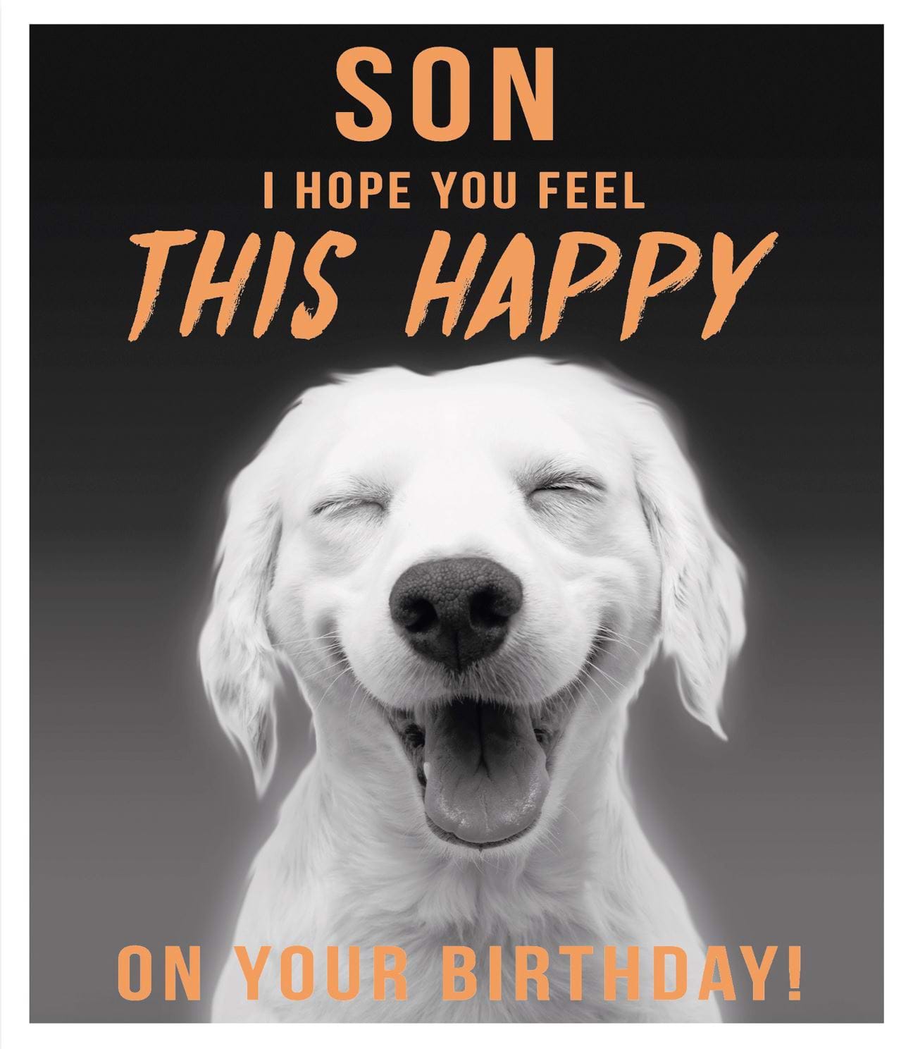 This Happy Son Birthday Card