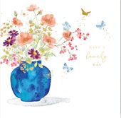 Vase Birthday Card