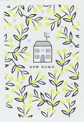 Yellow Flowers New Home Card