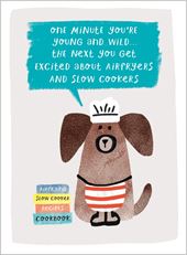 Airfryers and Slow Cookers Birthday Card