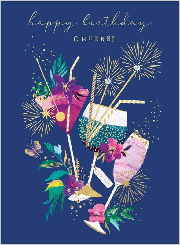 Cheers Birthday Card