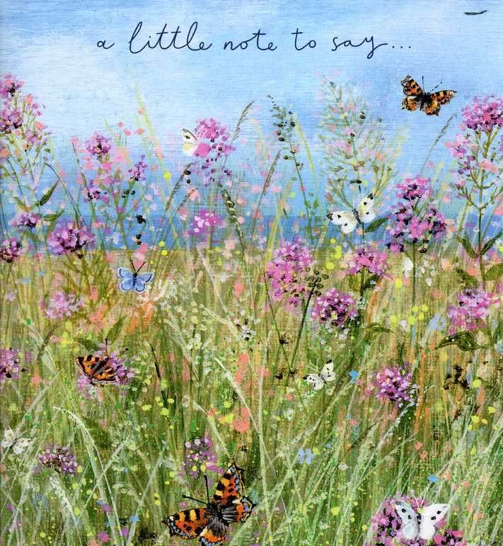 Meadow Flower Thank You Notecards - Pack of 8