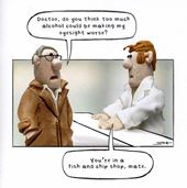 Bad Eyesight Birthday Card