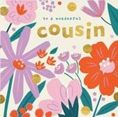 Floral Cousin Birthday Card