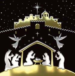 A King is Born - Personalised Christmas Card