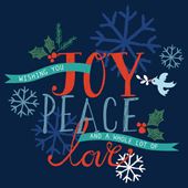 Joy - Personalised Christmas Card