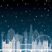 London Sights - Personalised Christmas Card
