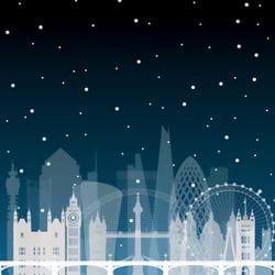 London Sights - Personalised Christmas Card