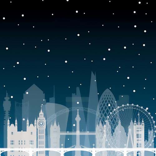 London Sights - Personalised Christmas Card
