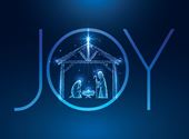 Joy to the World - Personalised Christmas Card