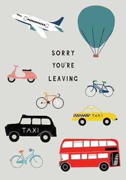 Sorry You're Leaving Card