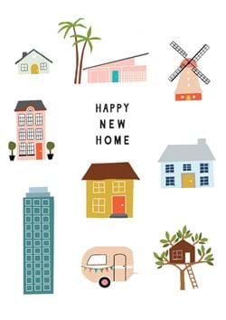 Happy New Home Card