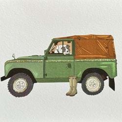 Land Rover Greeting Card