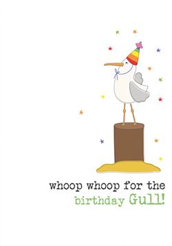 Whoop Whoop Birthday Card