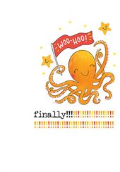 Finally! Congratulations Card
