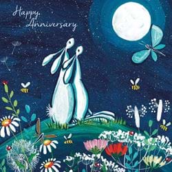 Moonlight Anniversary Card