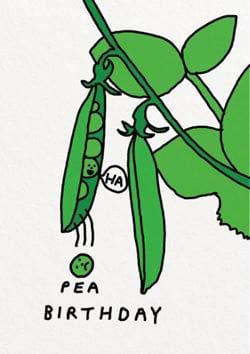 Ha Pea Birthday Card