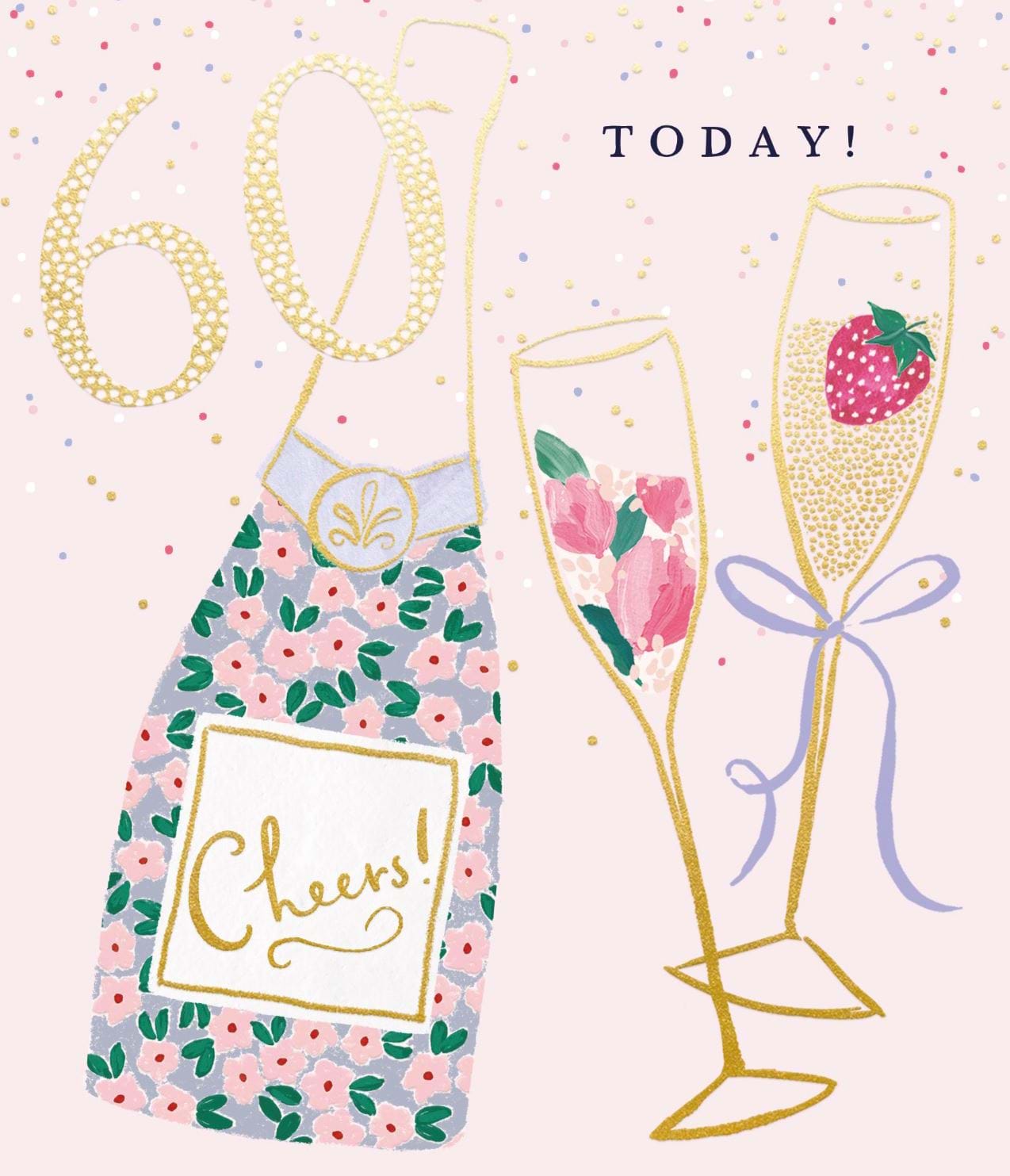Cheers 60th Birthday Card